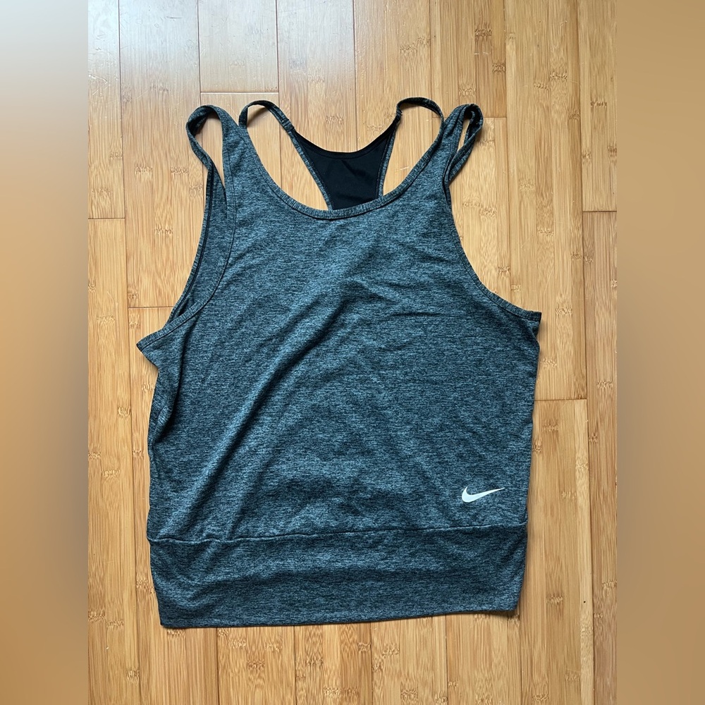 Nike Charcoal Heather Tank Top